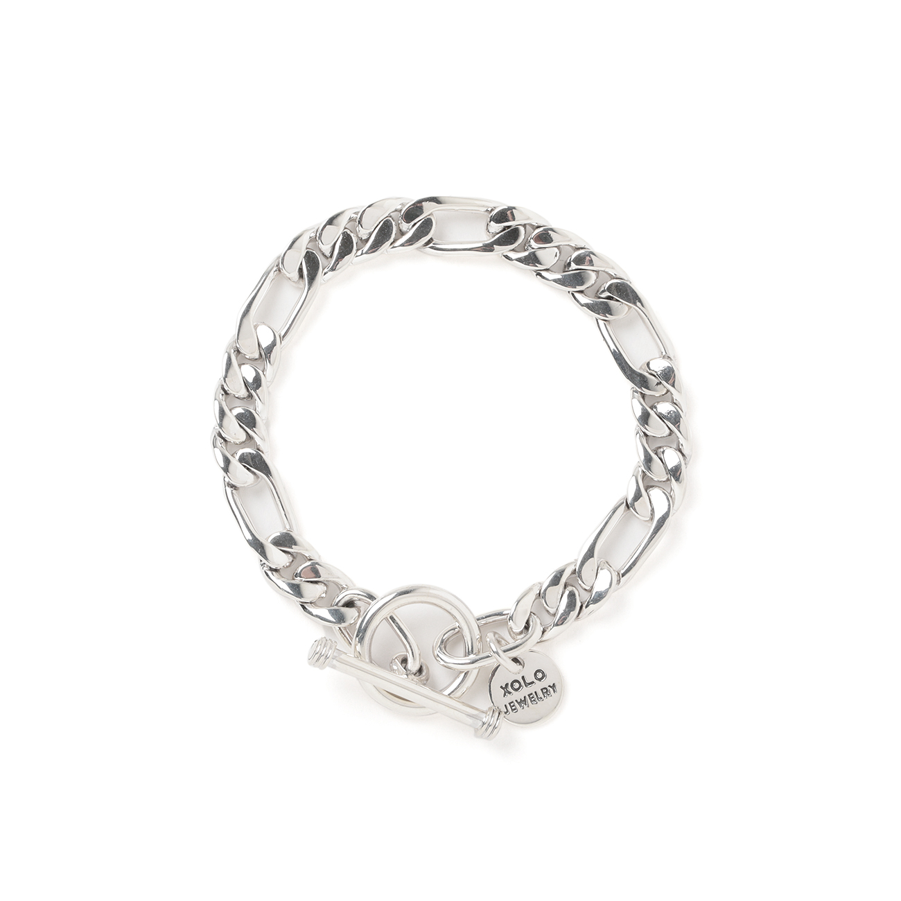 XOLO JEWELRY / ショロ ジュエリー | Figaro Link Bracelet -8mm