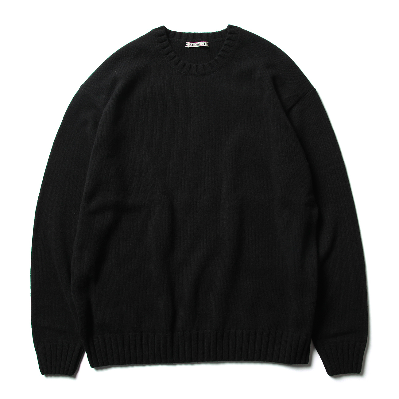 AURALEE / オーラリー | COTTON WOOL CASHMERE KNIT P/O (メンズ