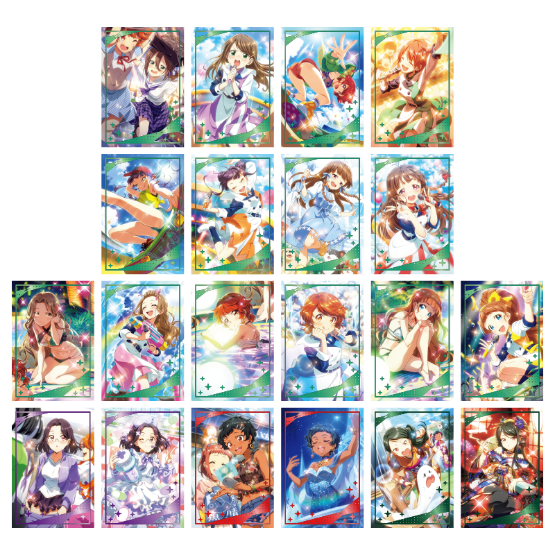 箔押しサイン入り】 心 2周年 アイ☆チュウ クリアトレカ 箔 華房心