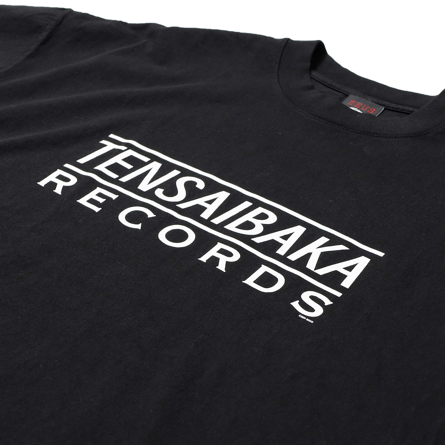 TENSAIBAKA RECORDS Tee_Black | TENBAKA WEAR Store