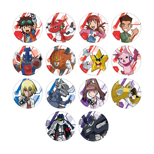 デジモンクロスウォーズ】缶バッジ（全14種ランダム1個）: 雑貨｜東映
