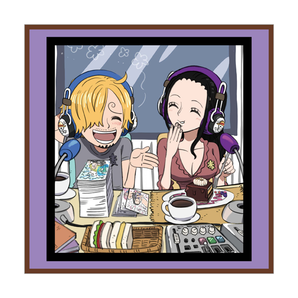 ワンピース】麦わらスペース ハンドタオル（サンジ・ロビン）: 雑貨