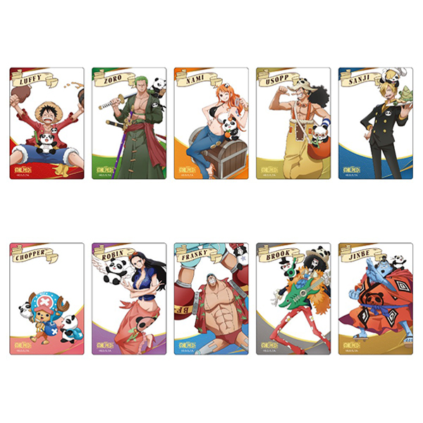 ワンピース】『麦わらストア上海オリジナル』クリアカード（全10種