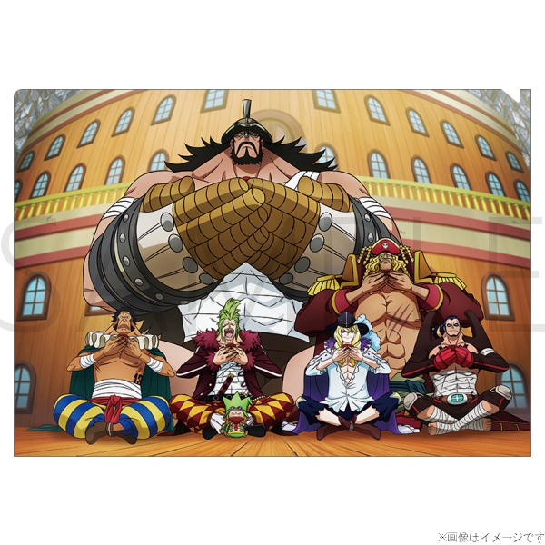 ワンピース】ONE PIECE WE ARE クリアファイル（麦わら大船団