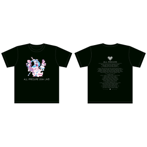全プリキュア 20th Anniversary LIVE！】Tシャツ（ブラック）XL
