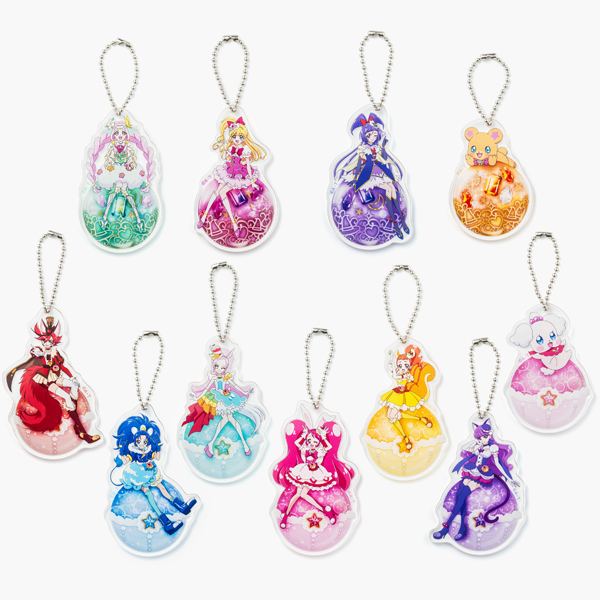 プリキュアオールスターズ】ランダムオーナメントキーホルダー vol.6