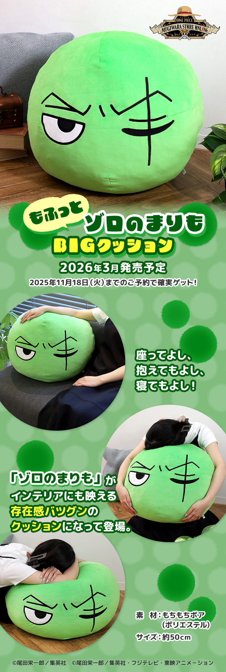 ゾロ ONE PIECE 缶バッジ アクスタ まりも ぬいぐるみ 麦わらストア