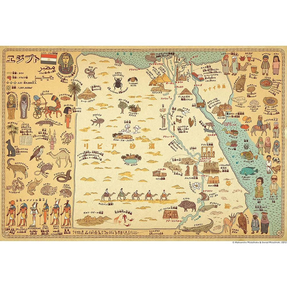 マップス 新・世界図絵 アレクサンドラ・ミジェリンスカ&ダニエル