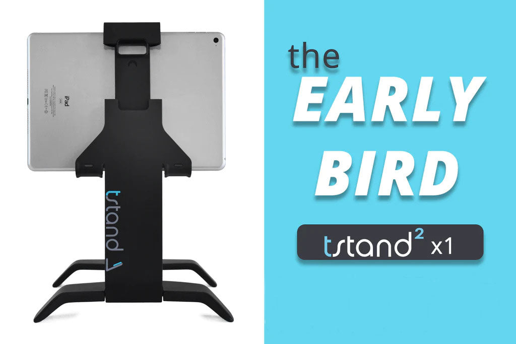 Tstand 2 iPad Holder for Bed