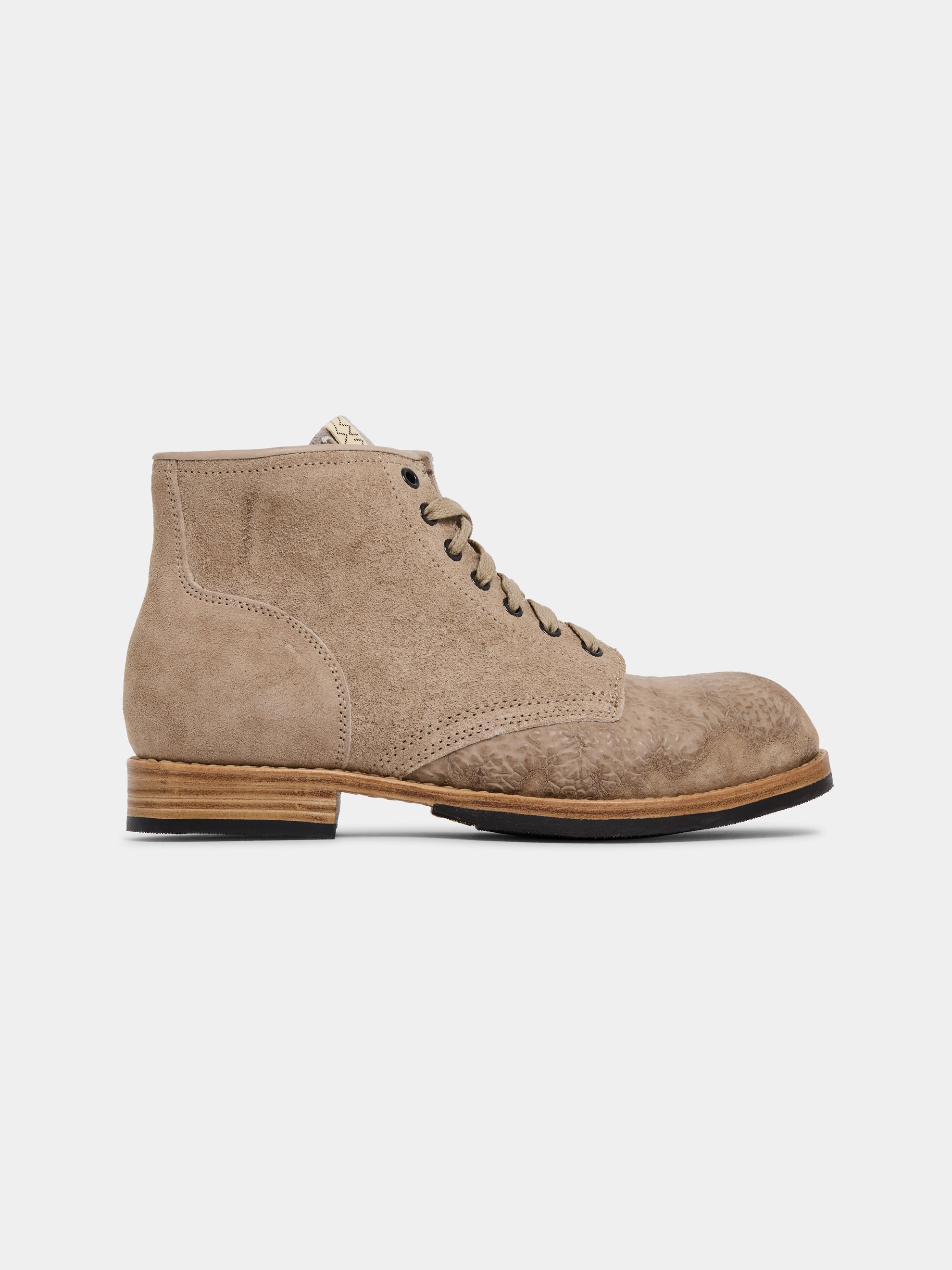 Visvim BRIGADIER BOOTS-FOLK (Sand) - UNION LOS ANGELES