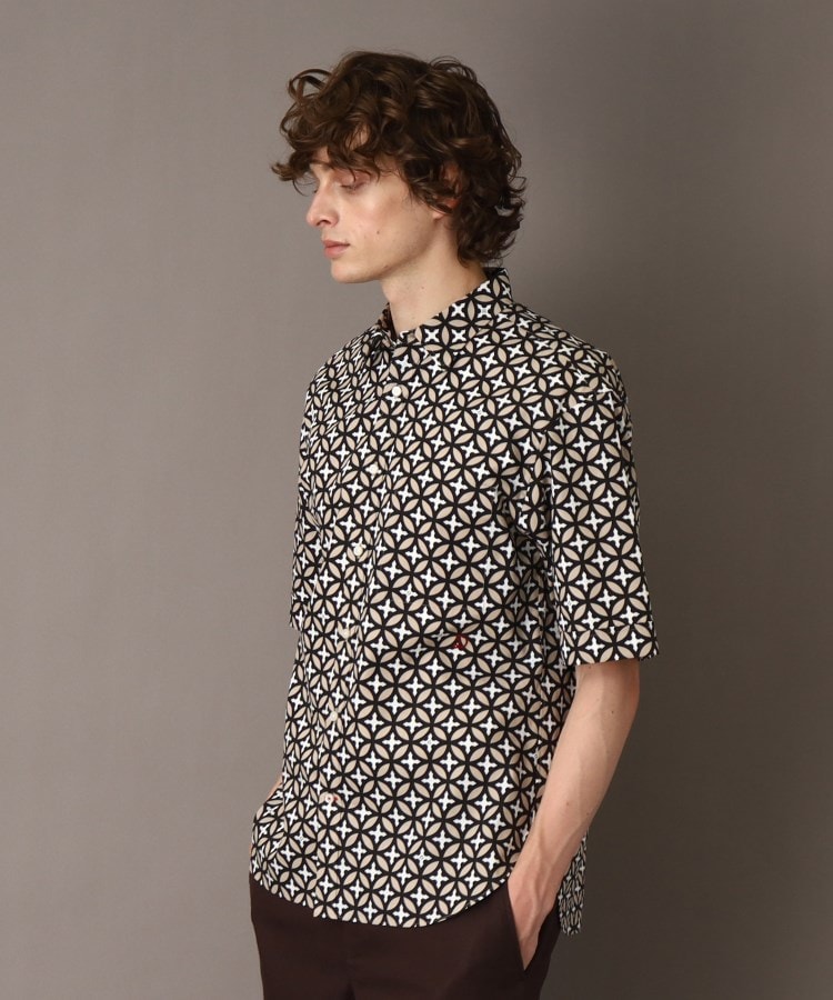 Safari5月号掲載】オーバーラップサークル ショートスリーブシャツ