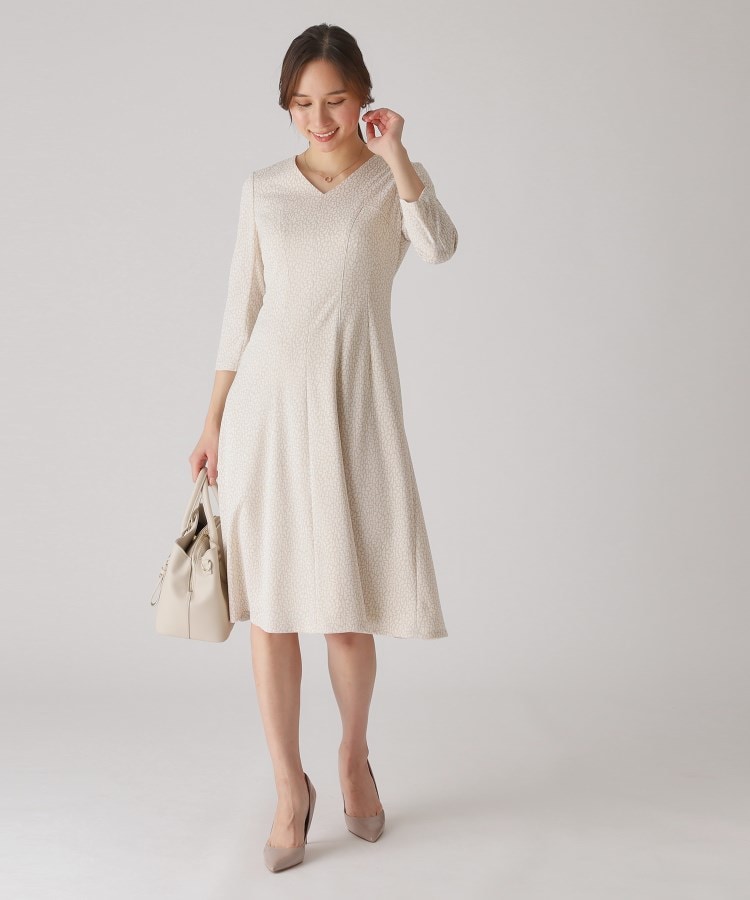 洗える／日本製】フレアワンピース（ミドルワンピース） | COUP DE