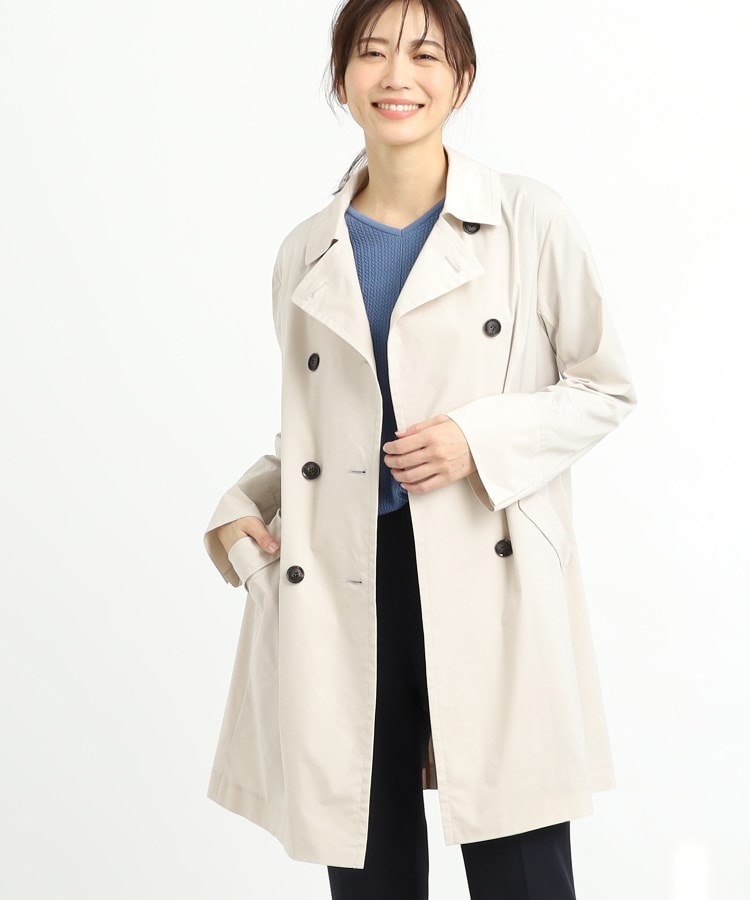 手洗い可／軽い着心地】ストレッチPコート（Pコート） | Reflect