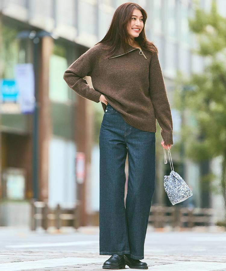 SOMETHING×grove別注】LISAWIDE DENIM PANTS（デニムパンツ） | grove