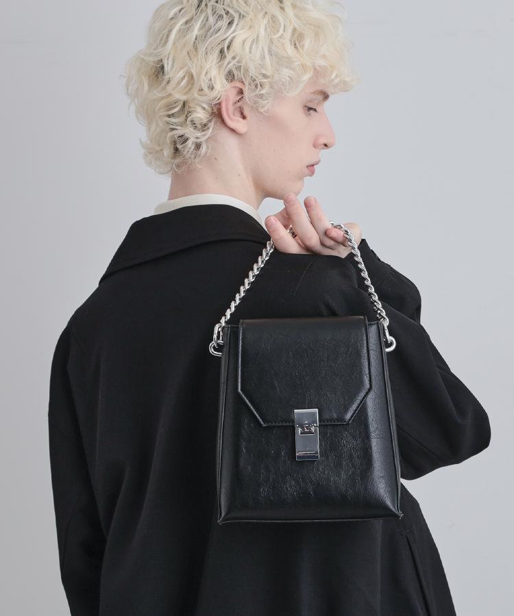 2WAYチェーンフラップショルダーバッグ（ショルダーバッグ） | tk