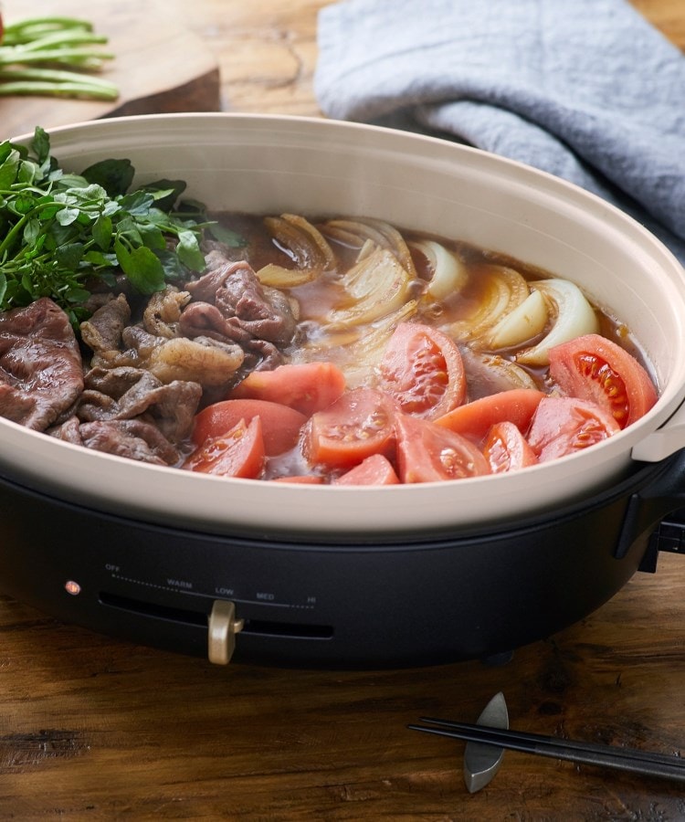 オーバルホットプレート ブラック ＜BRUNO ブルーノ＞（キッチン家電