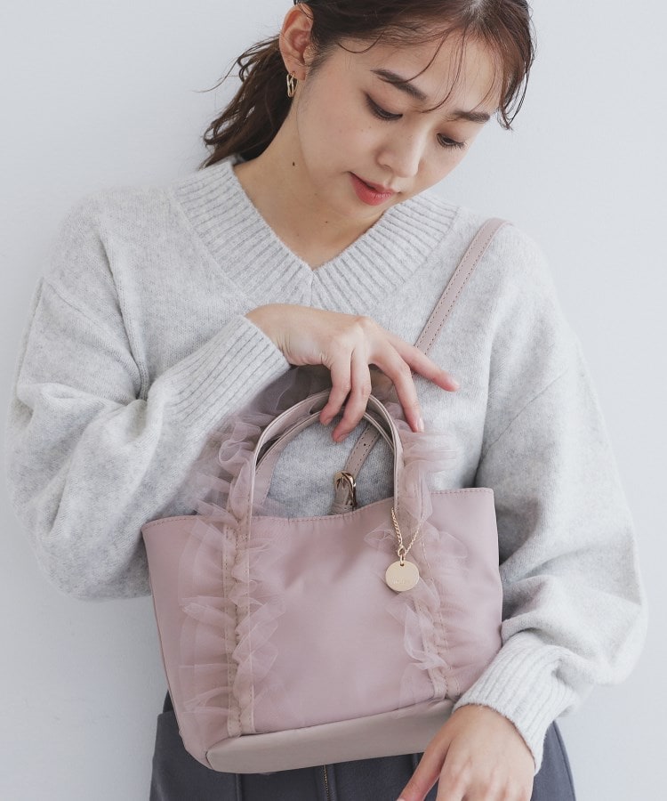 2WAYフリルショルダーバッグ（トートバッグ） | index（インデックス