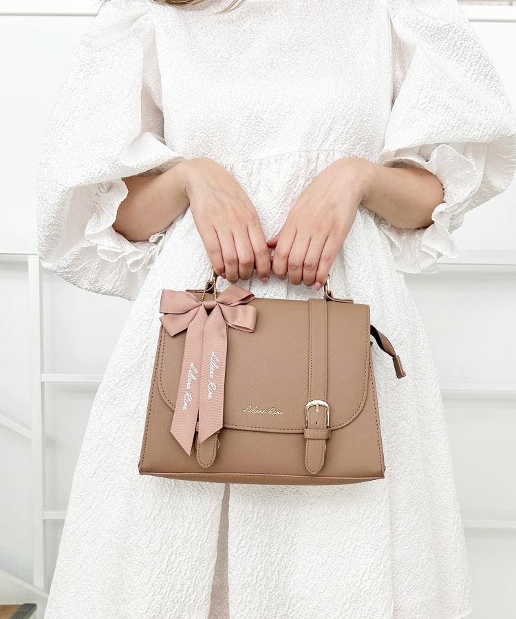 リボンチャーム付き3WAYサッチェル（リュック） | Ober Tashe