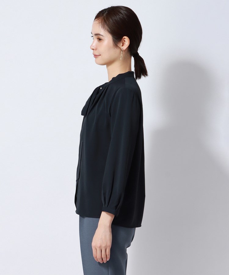 洗える】ジョーゼット ボウタイブラウス（シャツ・ブラウス） | ANCHOR