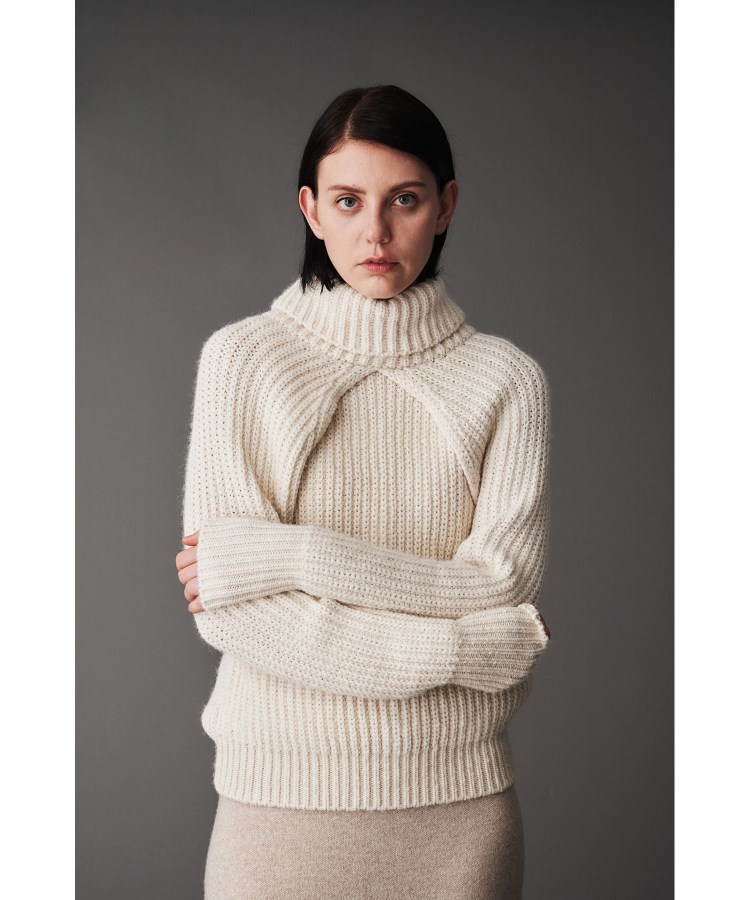 アルパカ混プルオーバーニットセット（ニット/セーター） | AUBRIOT