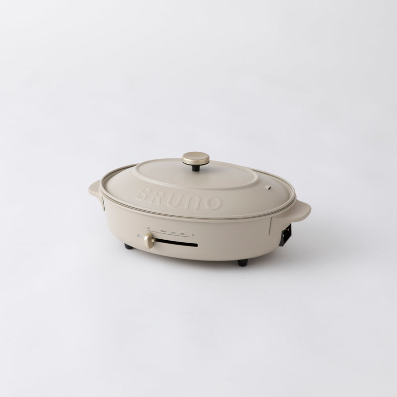 おまけ付き！】BRUNO（ブルーノ）crassy+ オーバルホットプレート