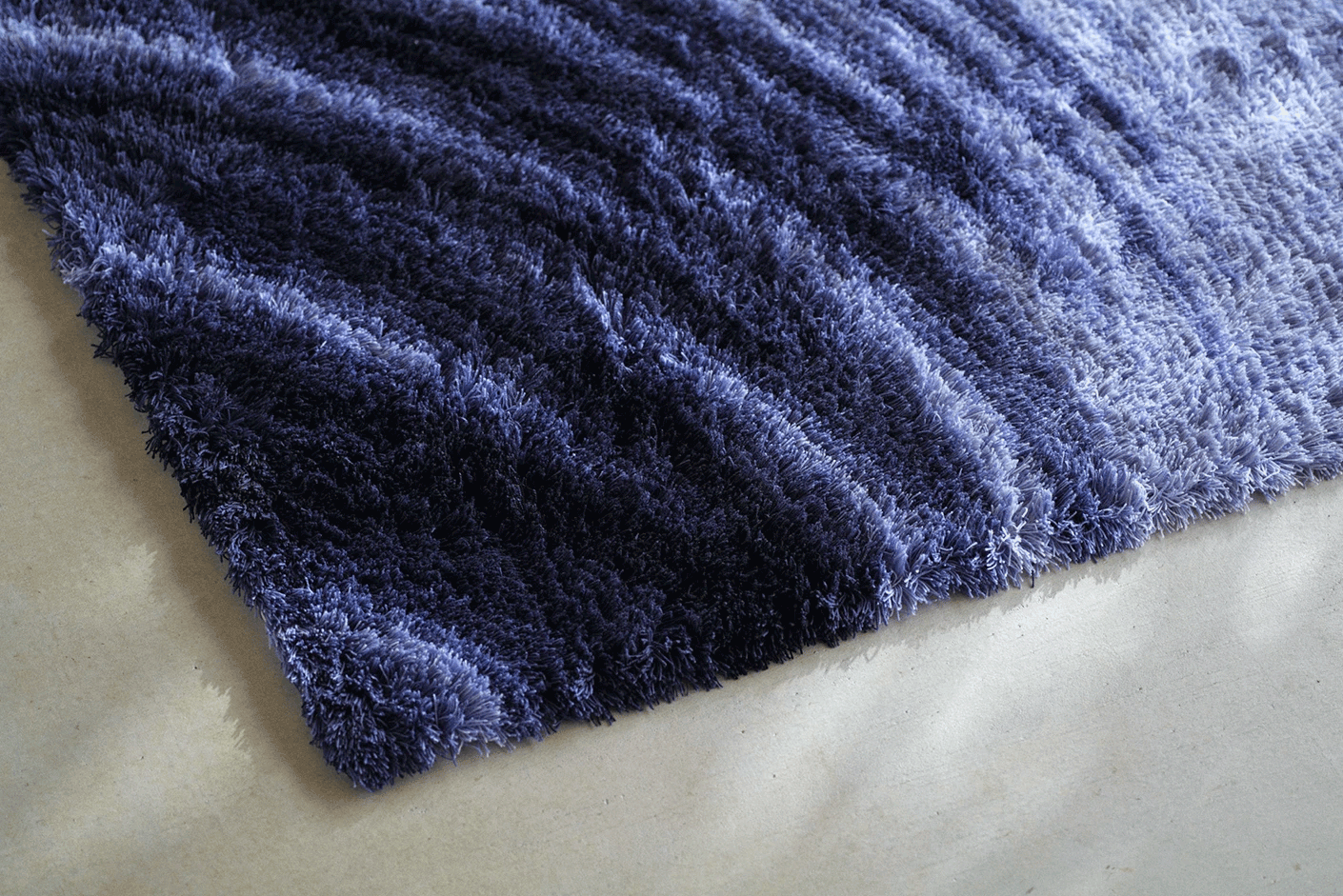 NAMI – Dark Blue（M） ｜ 山形緞通｜オンラインストア