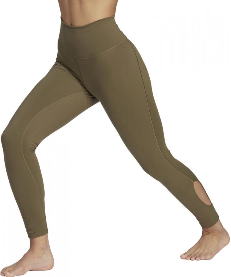 adidas】ヨガ スタジオ ラップド 7/8丈 レギンス(S・Mサイズ オリーブ