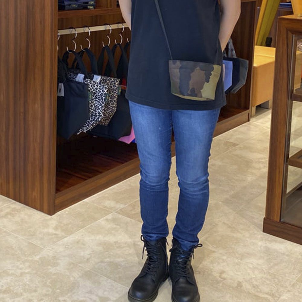 エルベシャプリエ Herve Chapelier 1927Wカモフラージュ (ナイロン舟型