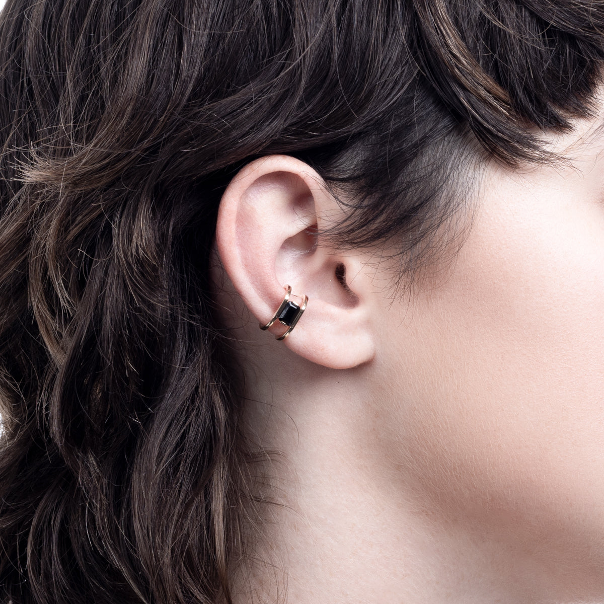 BIRD OF PARADISE オニキス イヤーカフ