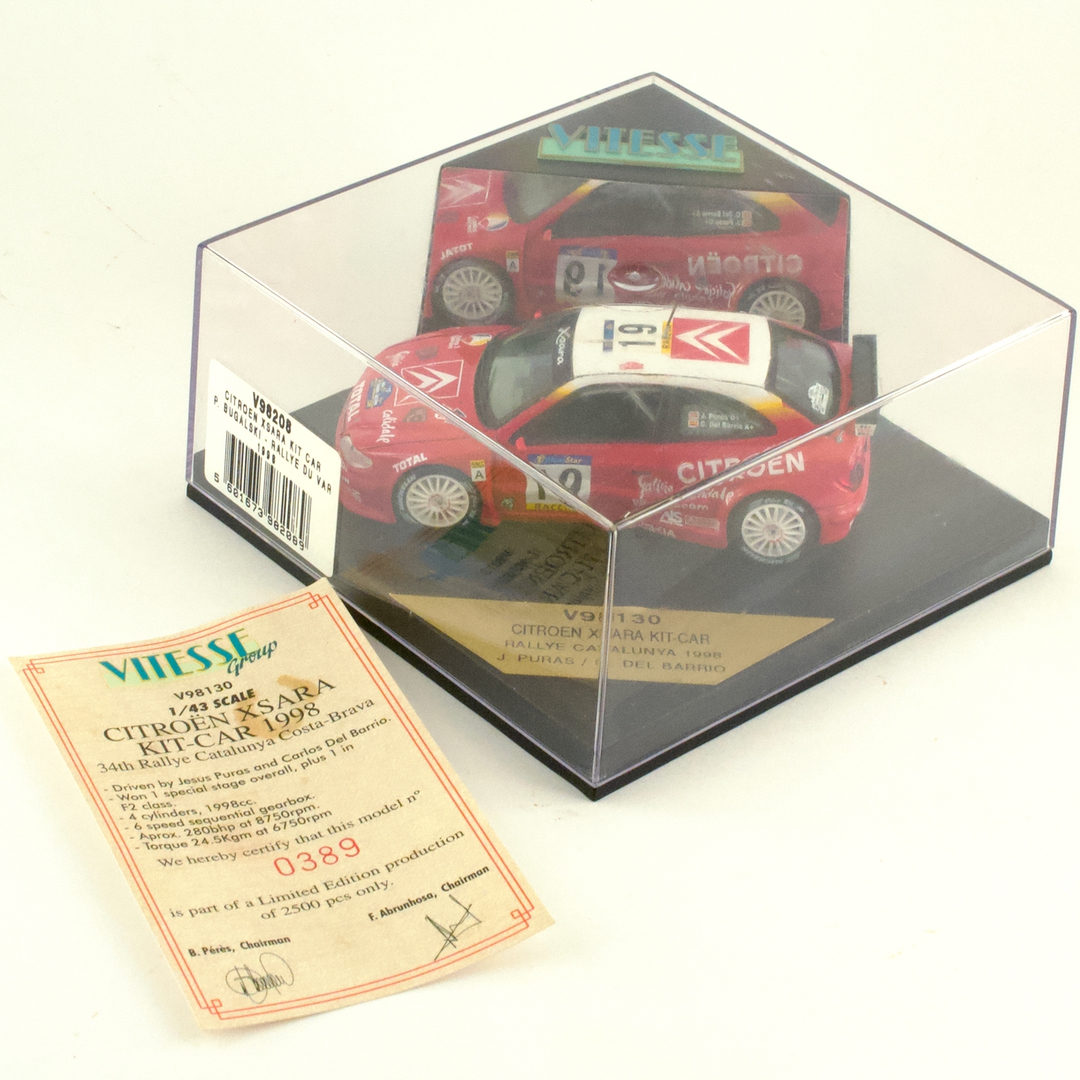 ポルトガル Vitesse シトロエン・クサラ Citroen XSARA KIT-CAR 1998