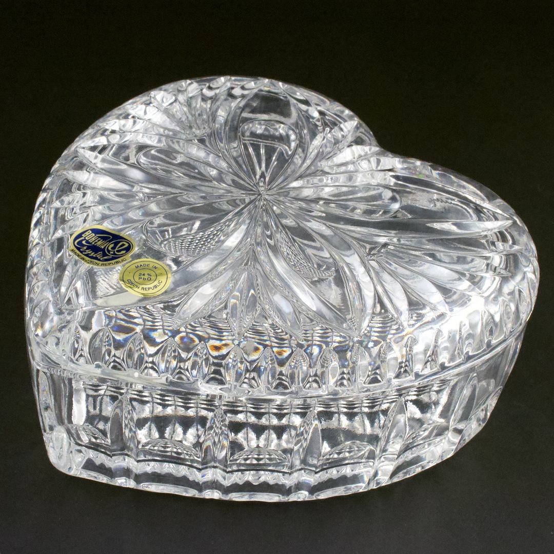 BOHEMIA☆ボヘミアクリスタル☆ボックス☆キャニスター☆大☆未使用