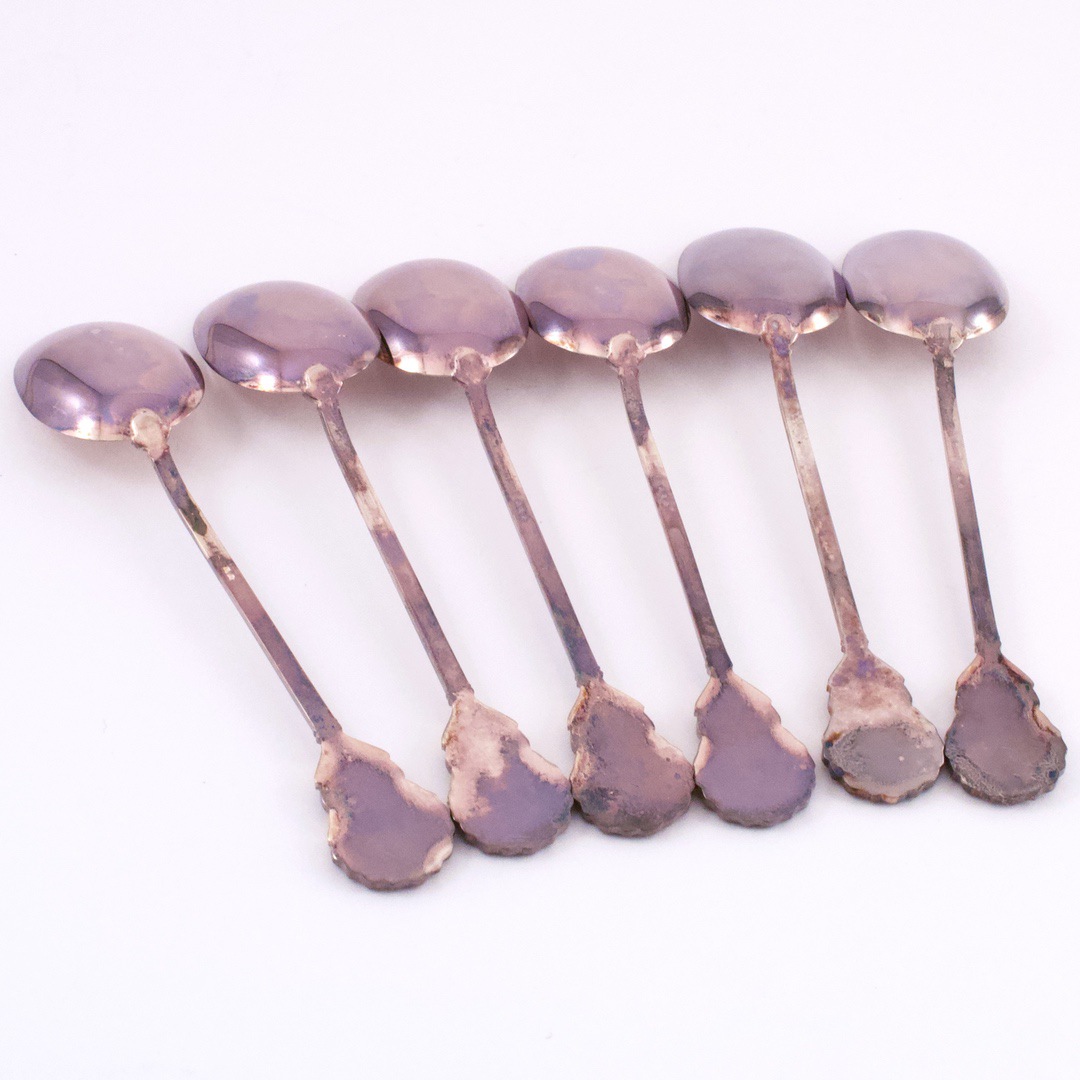 尚美堂 SILVER刻印 シルバー スプーン 6本セット - いずみ洋行の