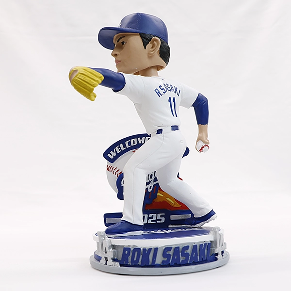 ドジャース 佐々木朗希 EXCLUSIVE 8インチ WELCOME ボブルヘッド （約