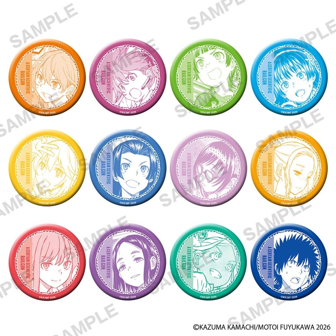 コミック「とある科学の超電磁砲」 トレーディングキャラクター缶