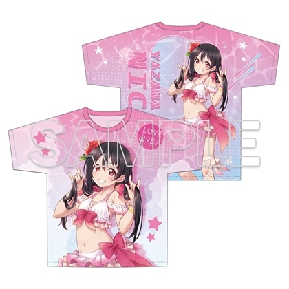 二次受注】『ラブライブ！』フルグラフィックTシャツ Ver.水着 矢澤に