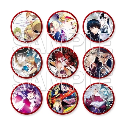 Fate strange fake アーチャー ギルガメッシュ 場面写 缶バッジ Fate