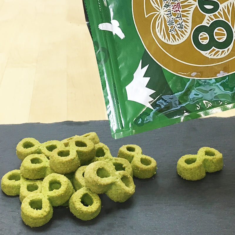 8の字 熟成緑茶クッキー 80g – カクゼン桑名屋
