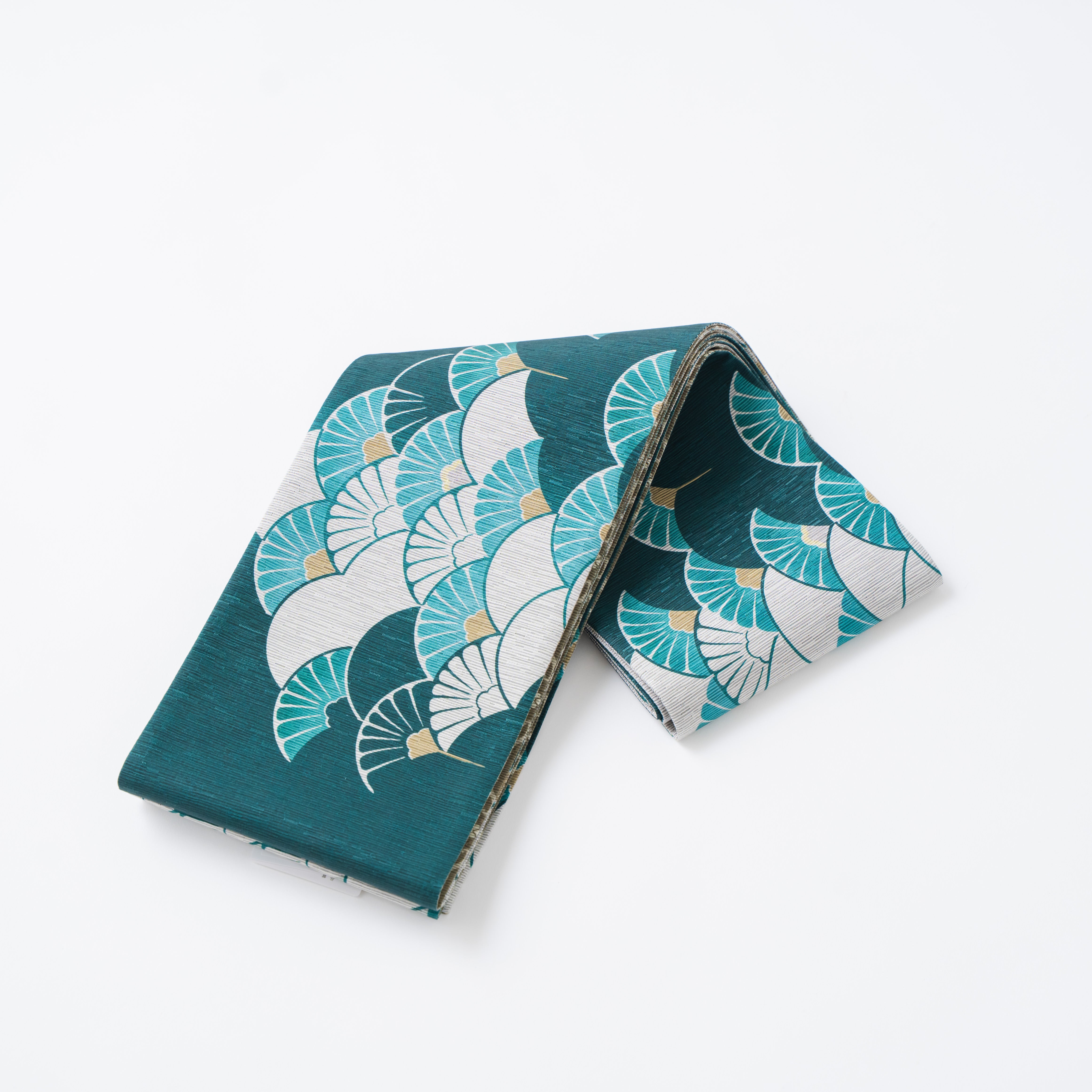 召しませ花】半幅帯《オリエンタルマム》｜リバーシブル仕立て