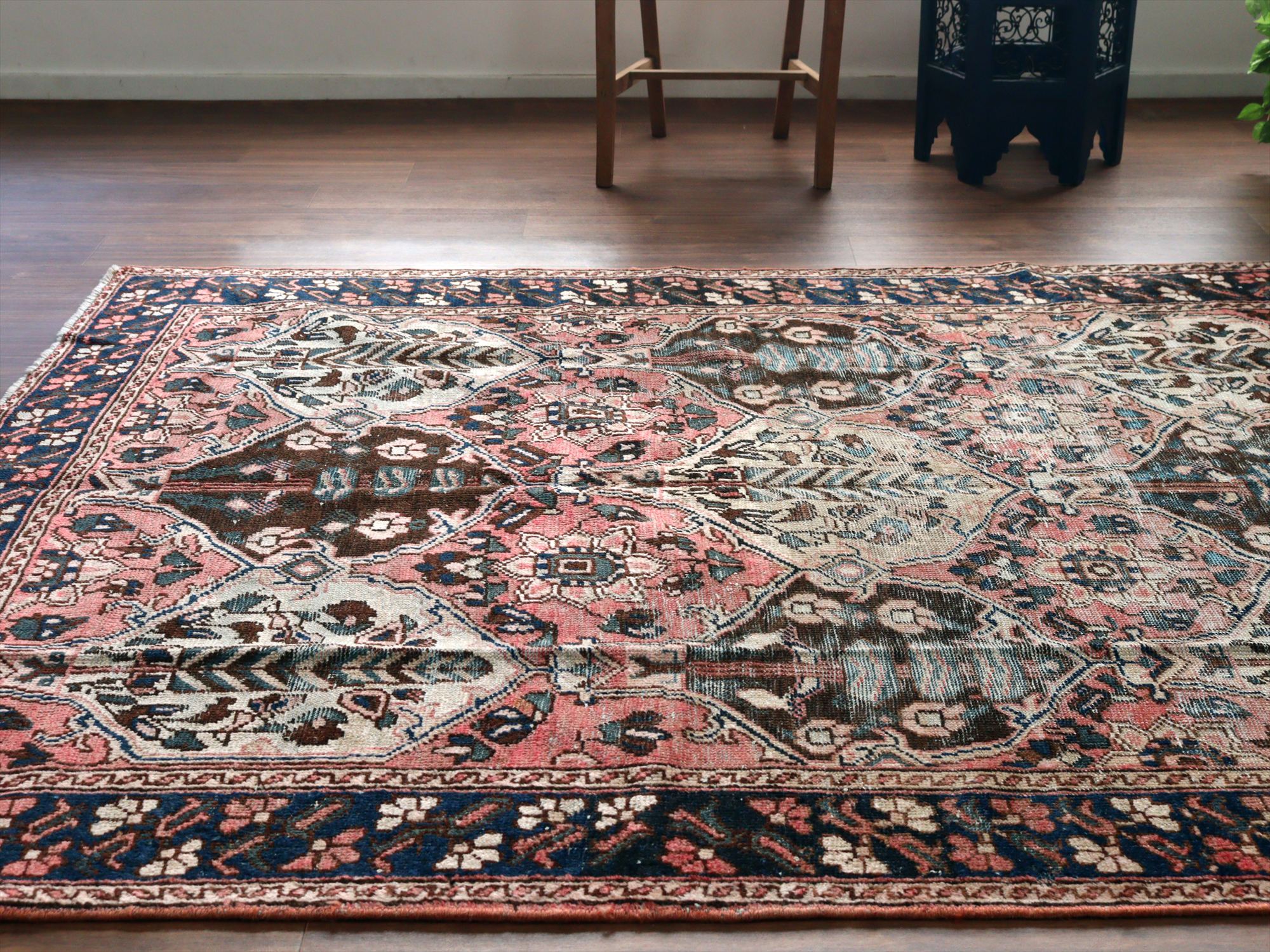 キリムスタイル / トライバルラグ バクティアリ族の部族絨毯295×154cm