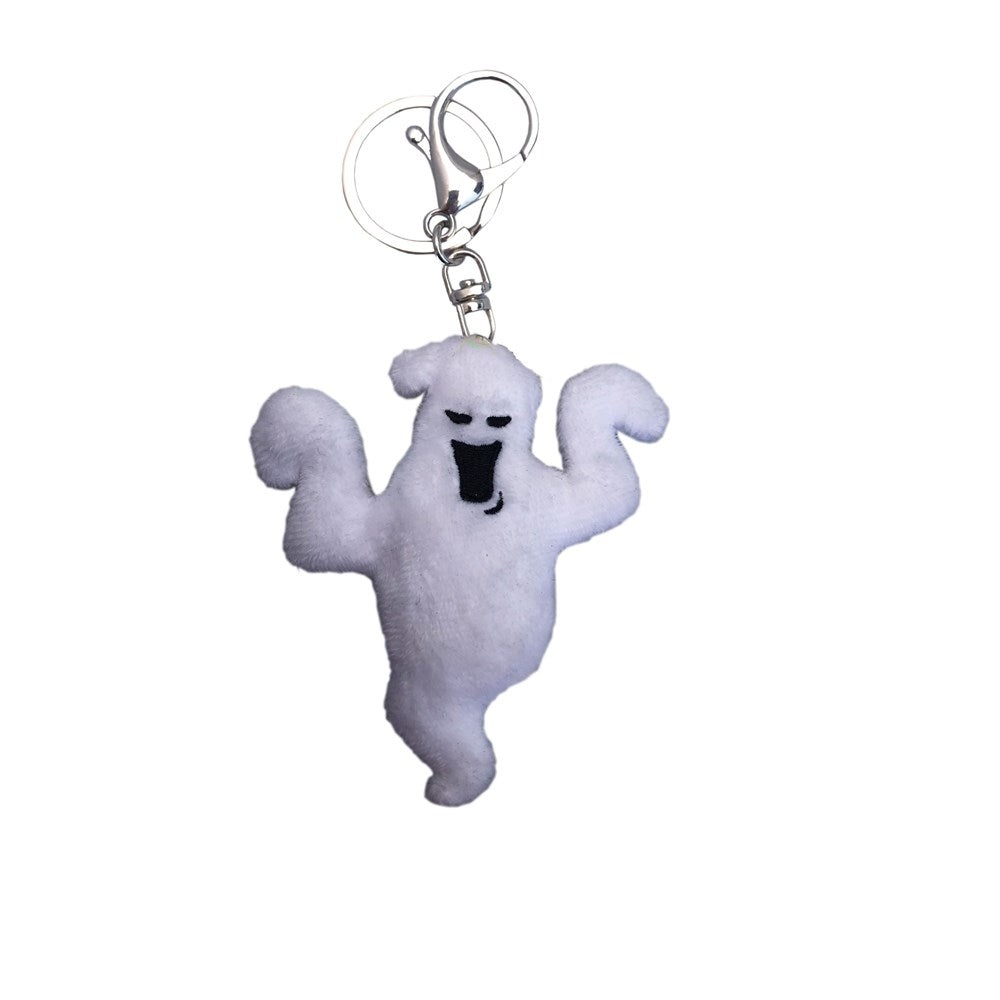 Boo Ghost Plush Keychain