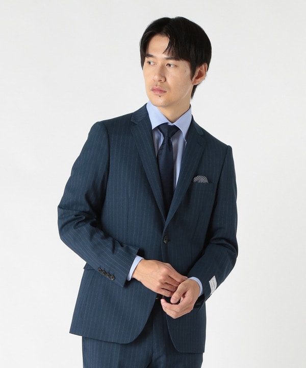 batak hose cut ネイビー ピンストライプスーツ NARROWトロピカル