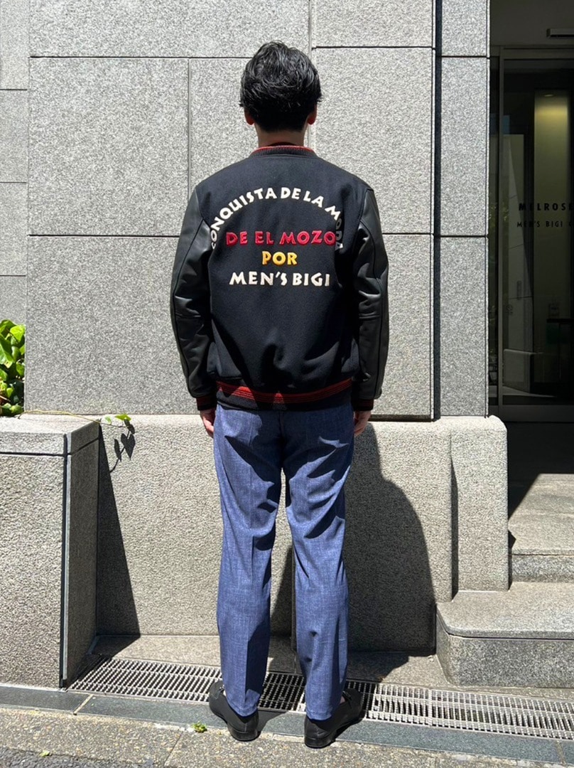 88's復刻デザインスタジャン特集】MENSBIGI STAFFのスタイリングを