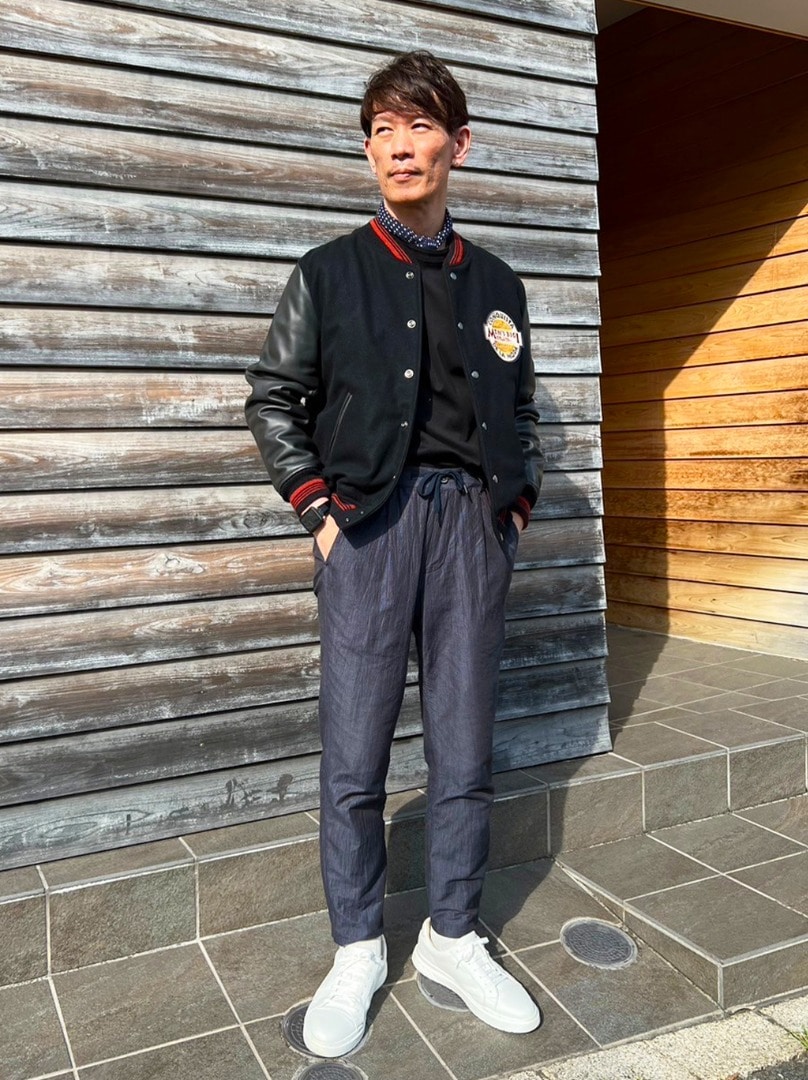 88's復刻デザインスタジャン特集】MENSBIGI STAFFのスタイリングを