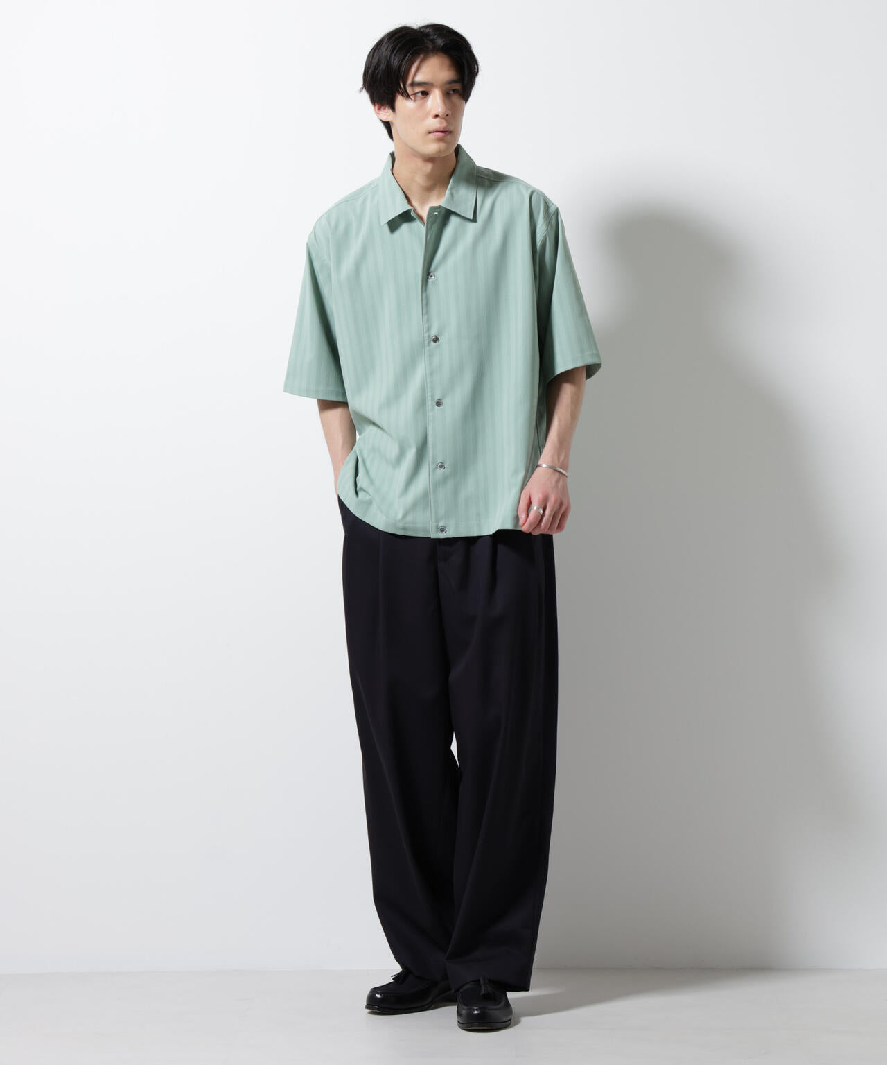 美品】PRYシュウト レイヤードL/S Tシャツ オイスター サイズ2 Craft