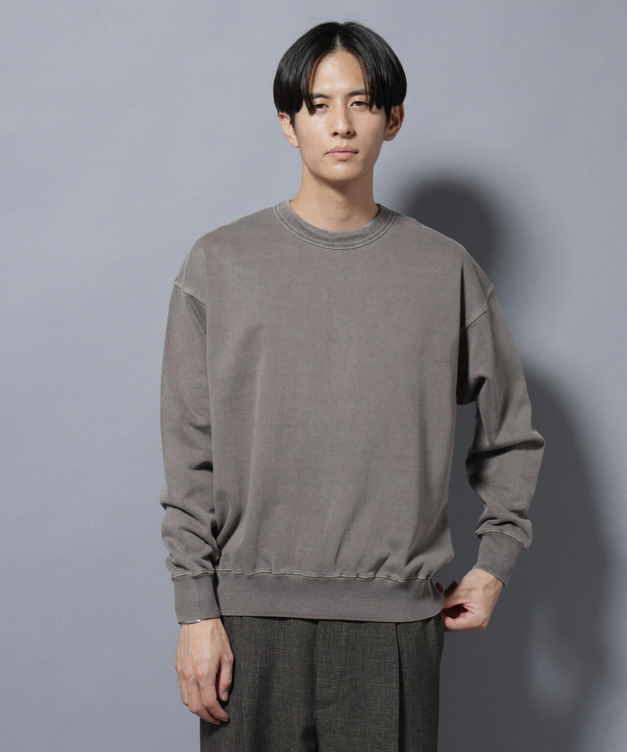 ヴィンテージライク クルーネックスウェット