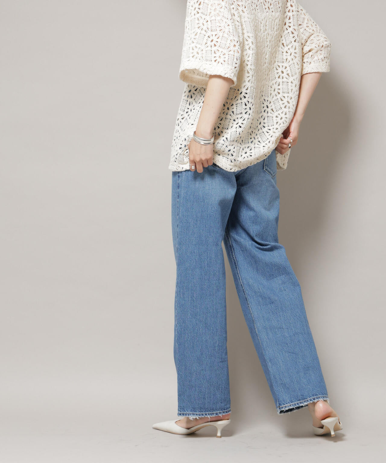 upper hights / THE NIECE MID-RISE ブルー