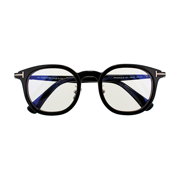 TOM FORD メガネ | 【TOM FORD】 TF6009-D-B 001（ブラック） ブルー