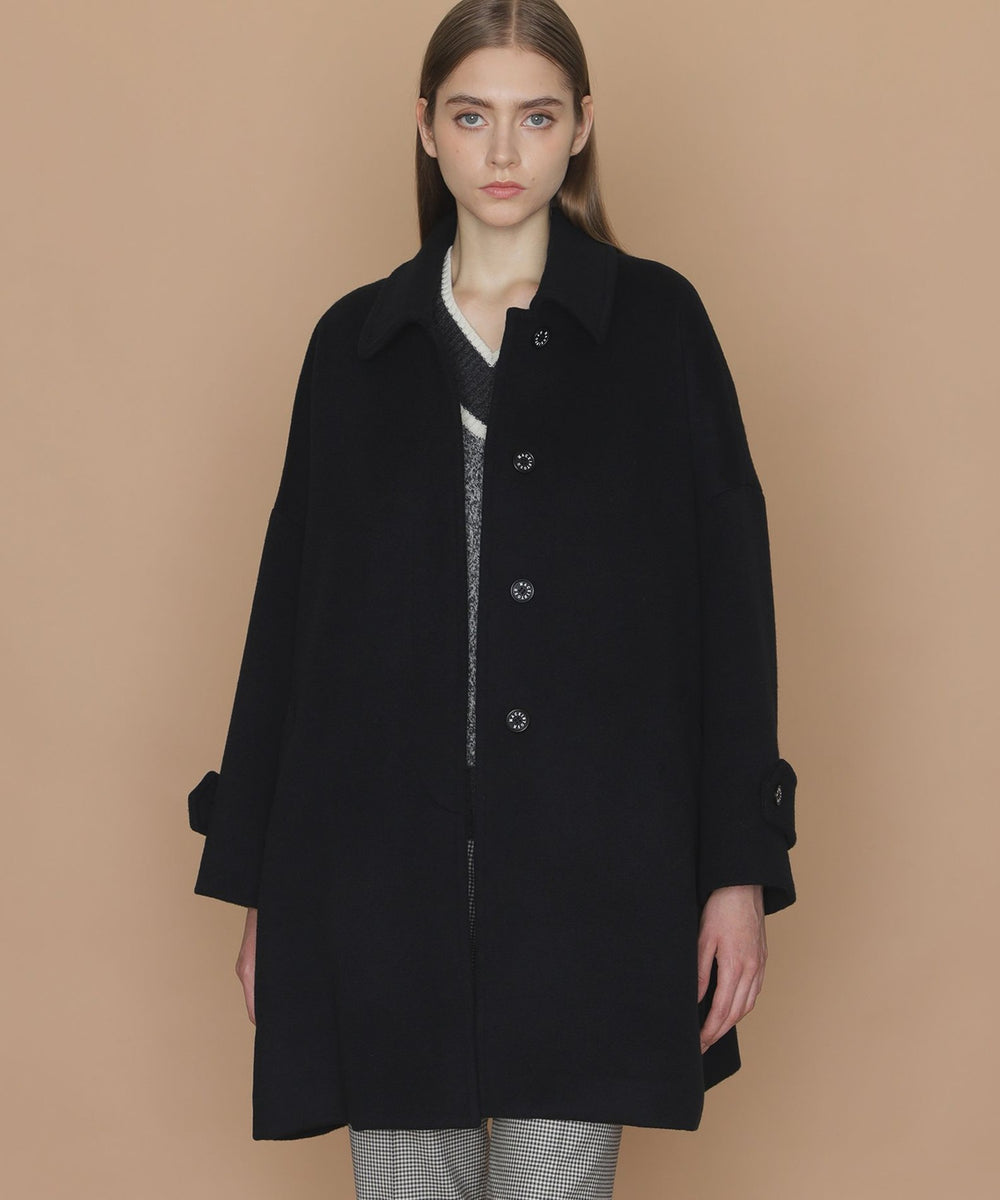 ROSLEY/ロズリー】ピュアラムビーバーステンカラーコート(コート