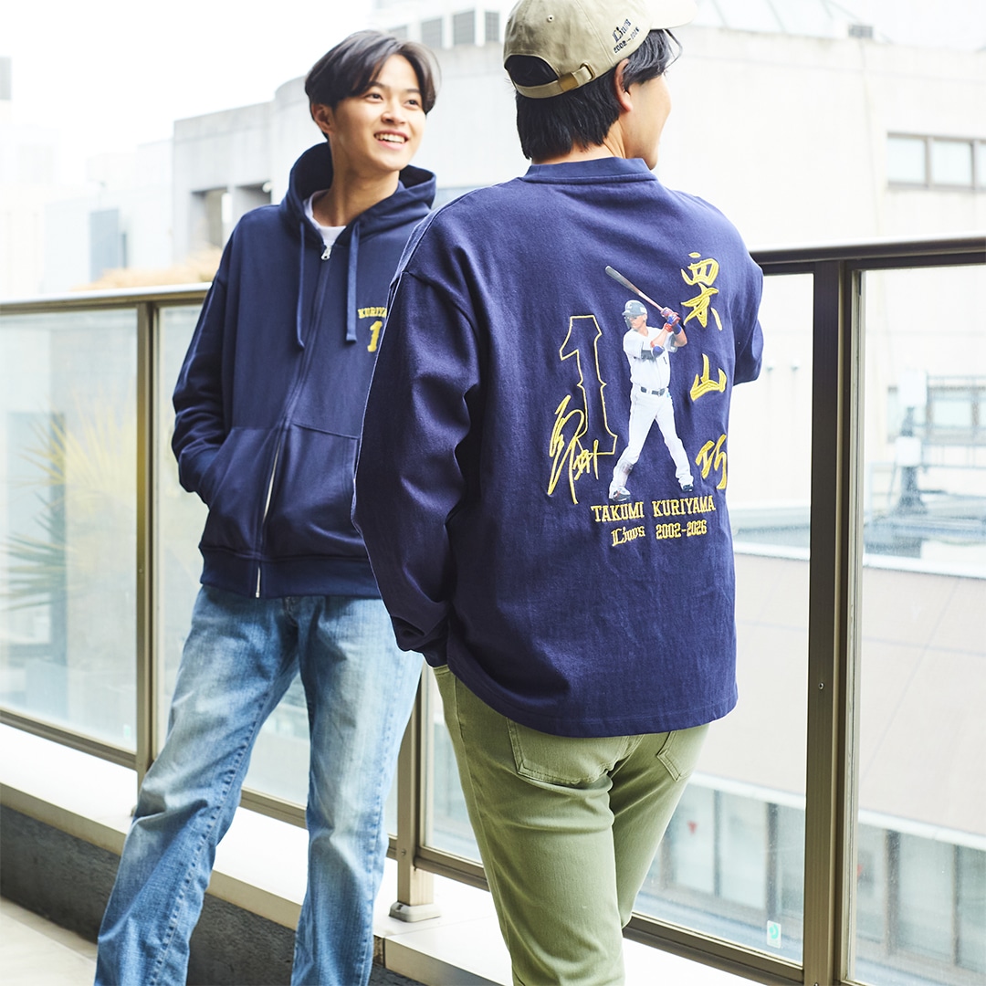 予約】PR1DEグッズ「栗山巧」 ロングスリーブTシャツ(S): アパレル