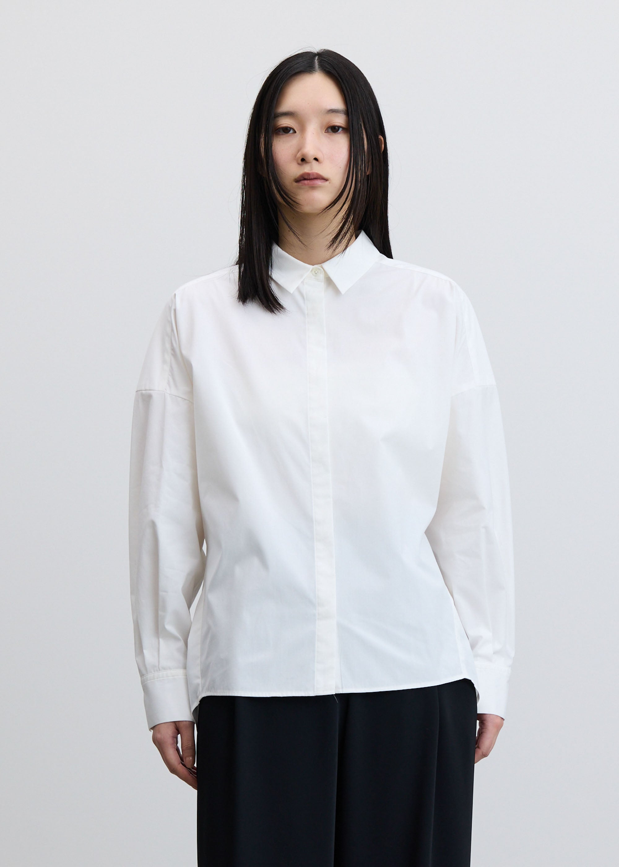 コクーンシャツ - SOÉJU online store｜上質な大人の女性のためのトップス